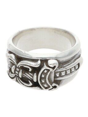 Chrome Hearts Dagger Silver Ring
